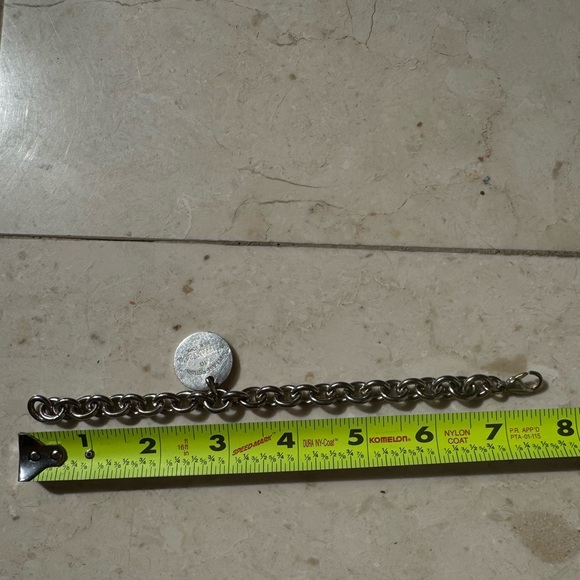 Tiffany & Co. Silver Chain Return To Tiffany Round Bracelet - Picture 7 of 7